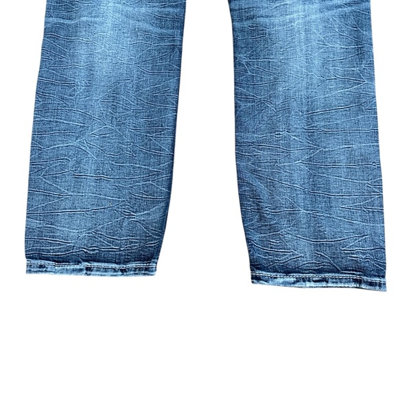 Rock Revival Men's Prewitt Straight Distressed Jeans 34 - Picture 7 of 15